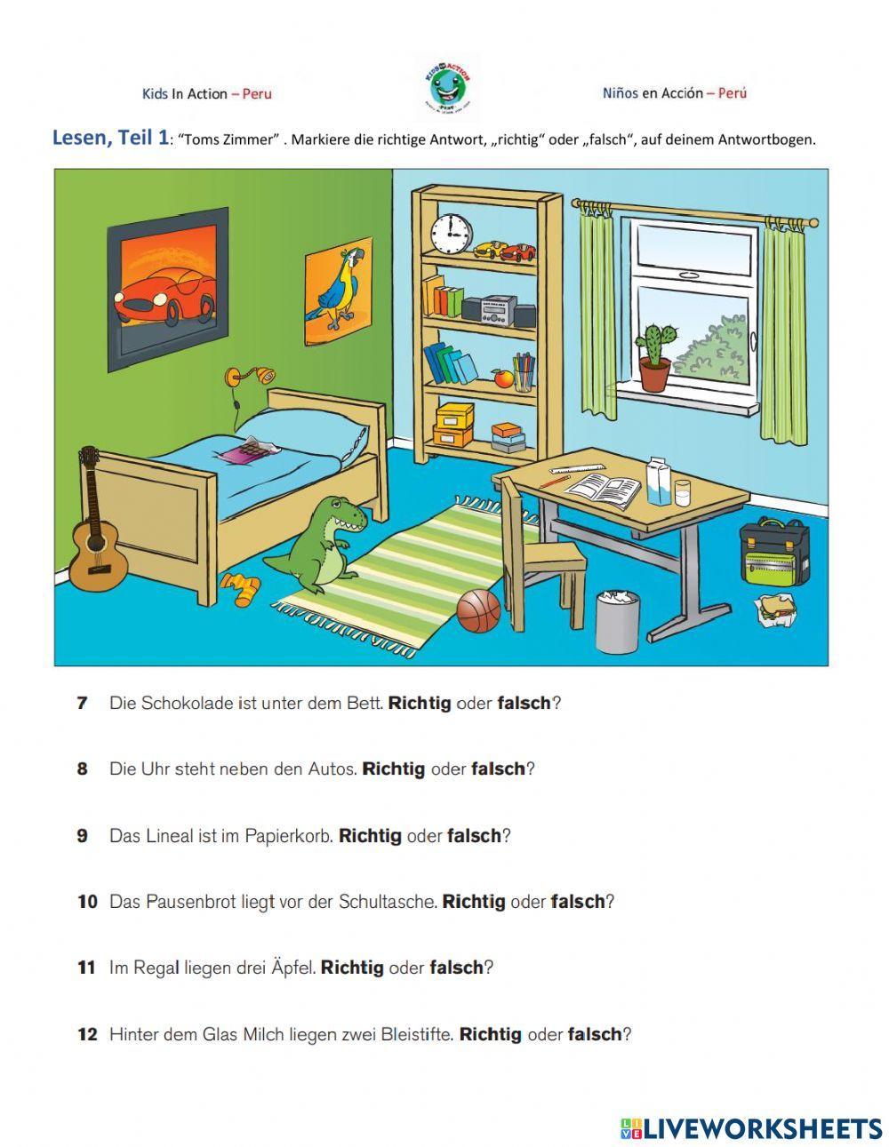 DAF A1 Junior Prüfung