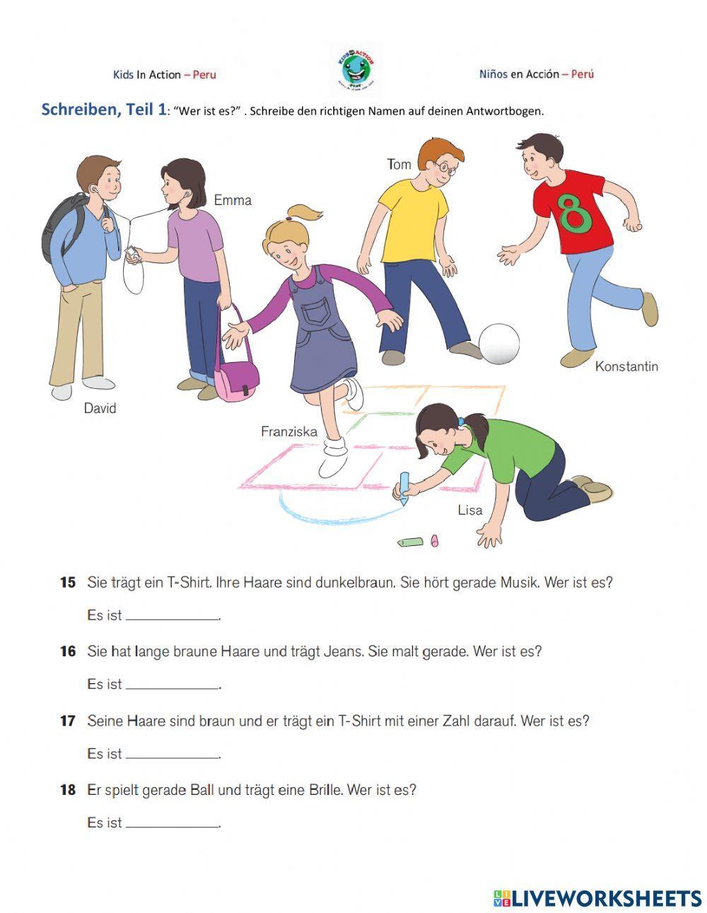 DAF A1 Junior Prüfung