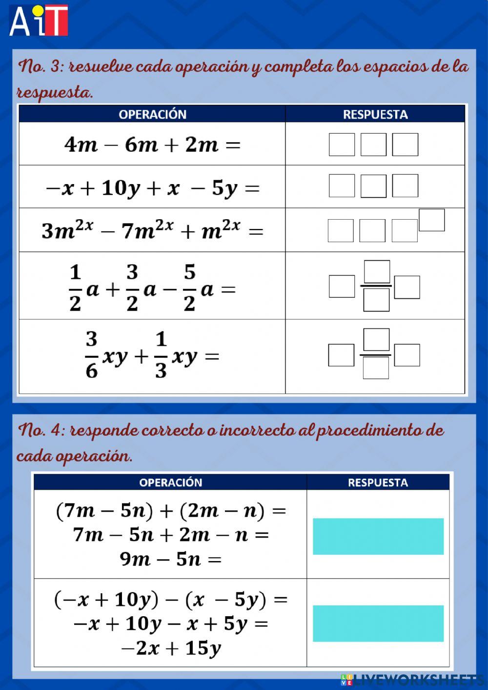 Introducción al algebra