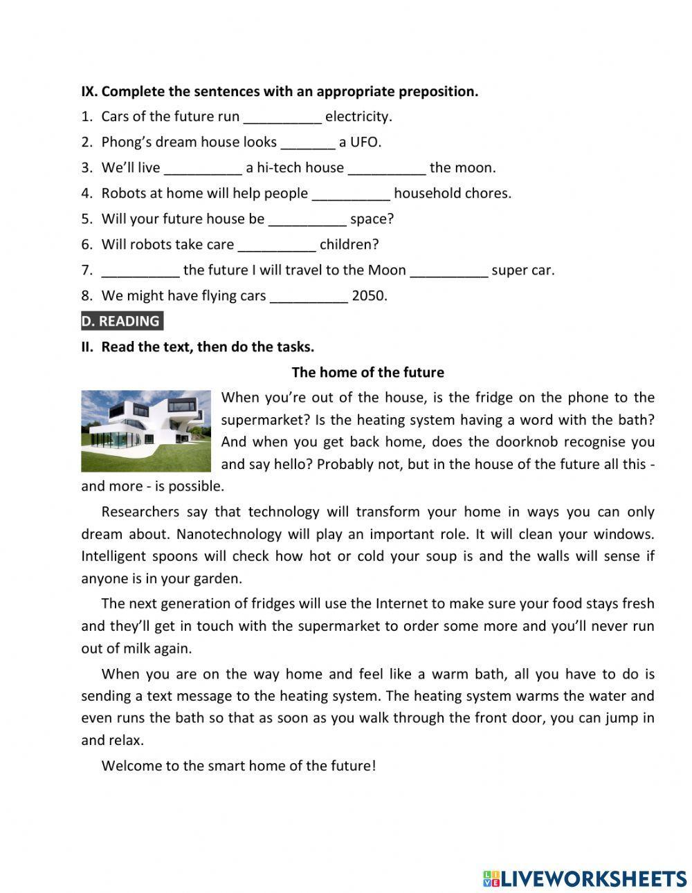 E6 u10. our houses in the future- mlh