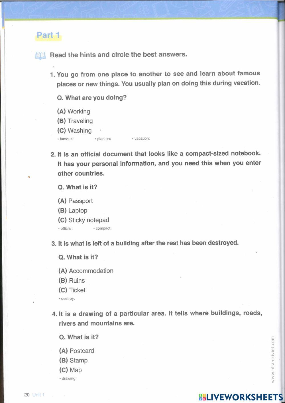 Toefl primary book 3 u1r2