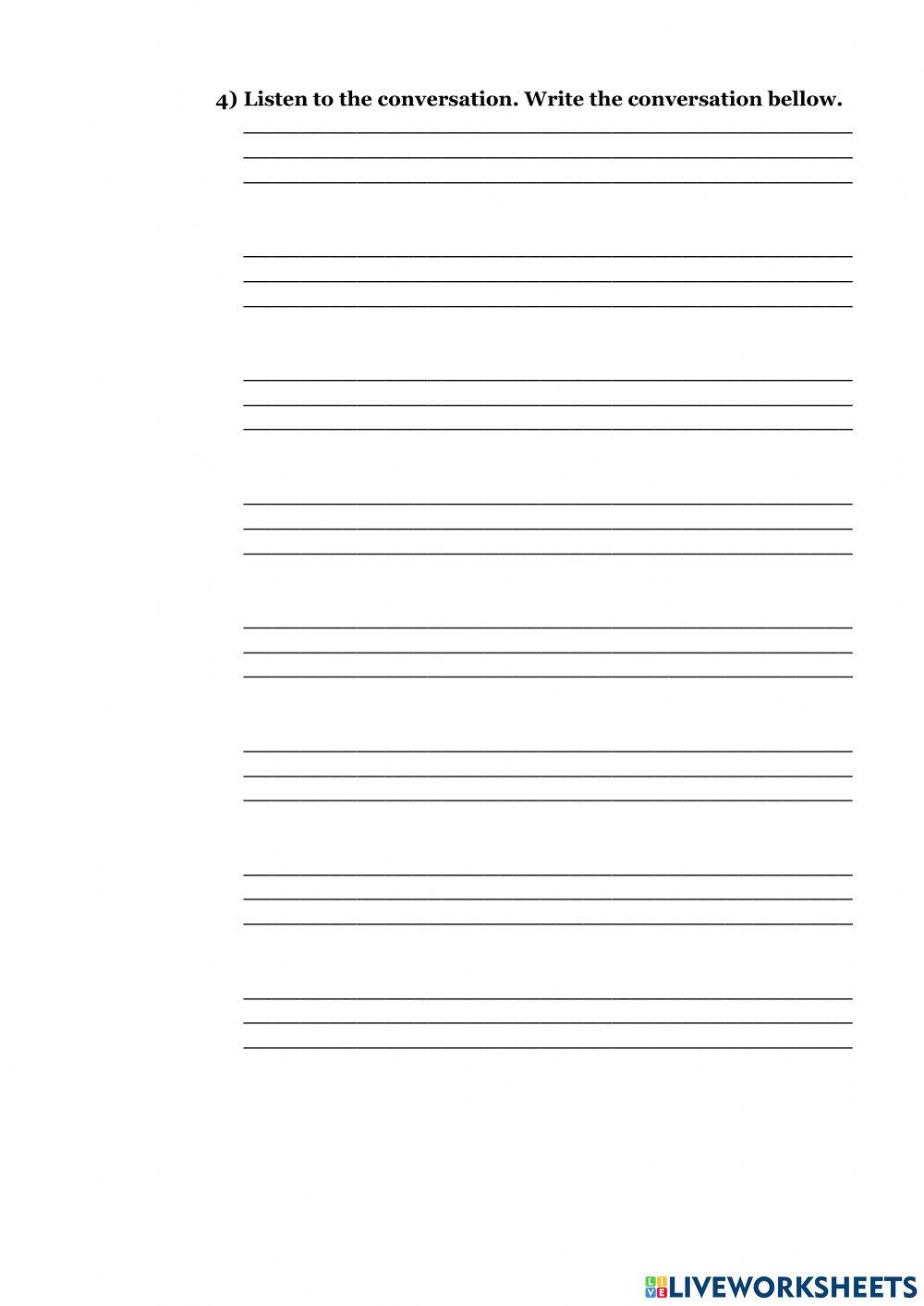 Ordering by telephone