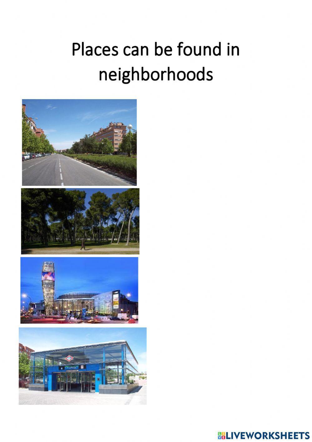 Places in the neighborhood