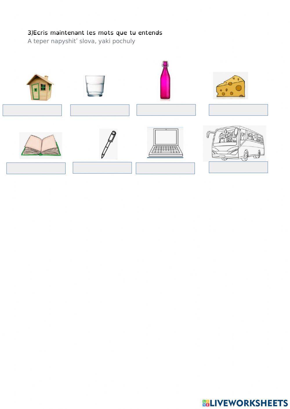 Apprendre l'alphabet