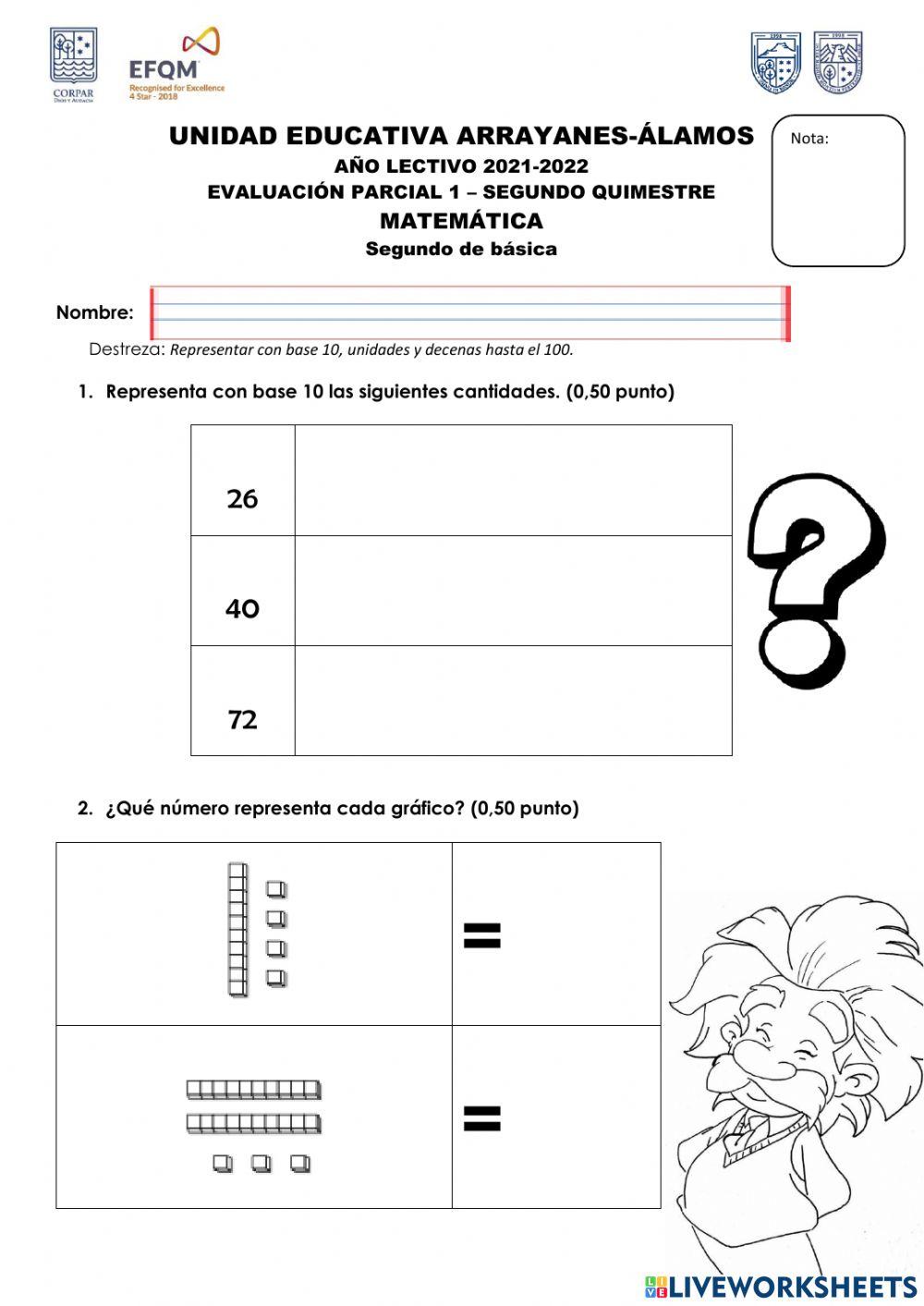 Evaluación Bloque 3