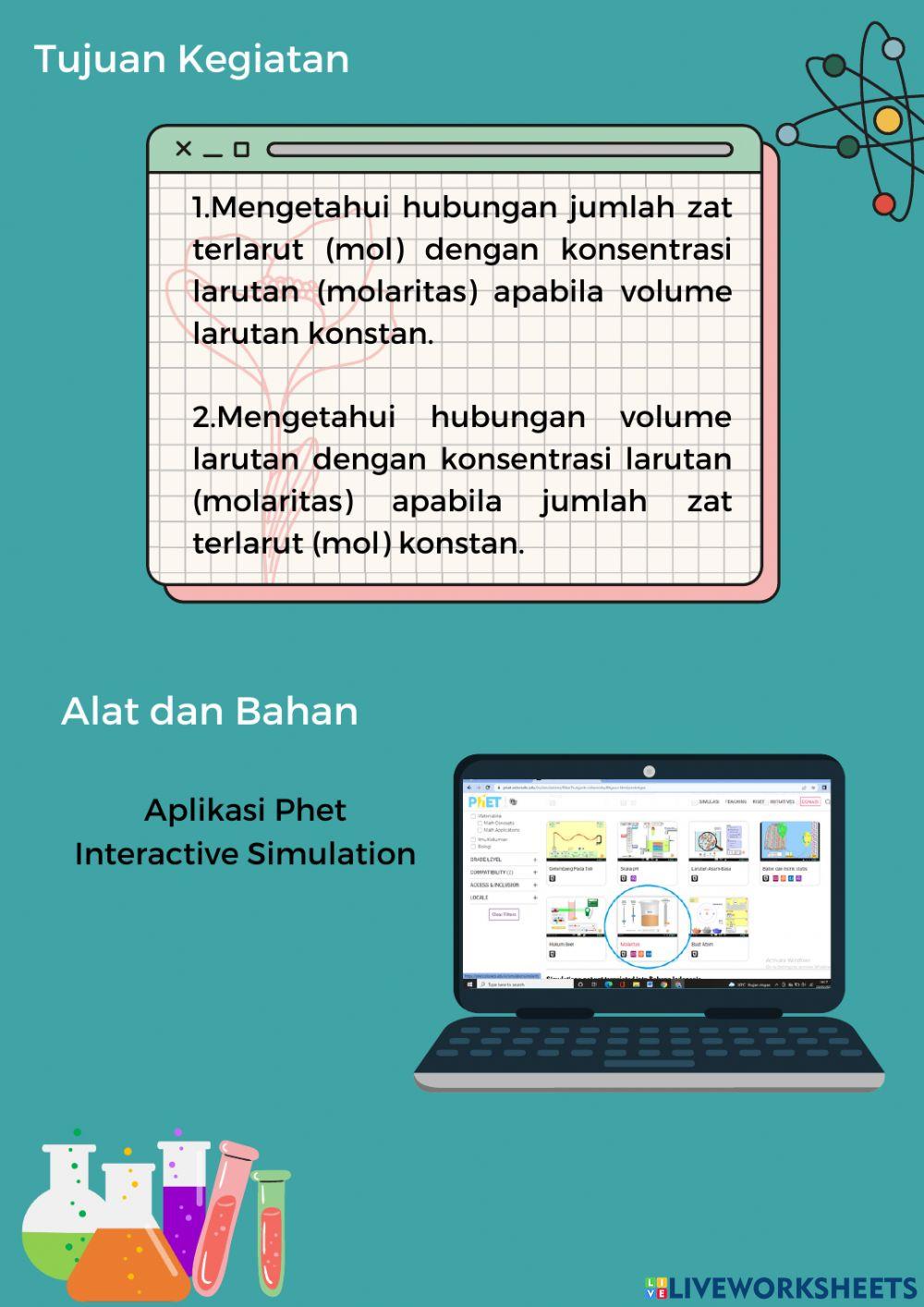 Petunjuk Praktikum Molaritas