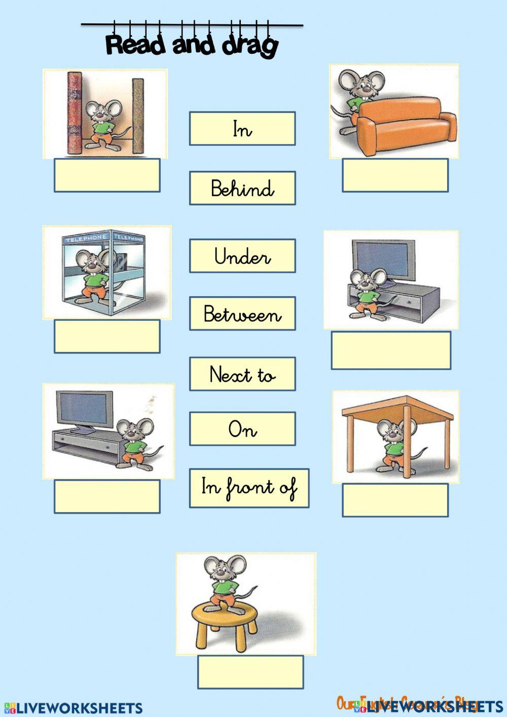 Prepositions of Place