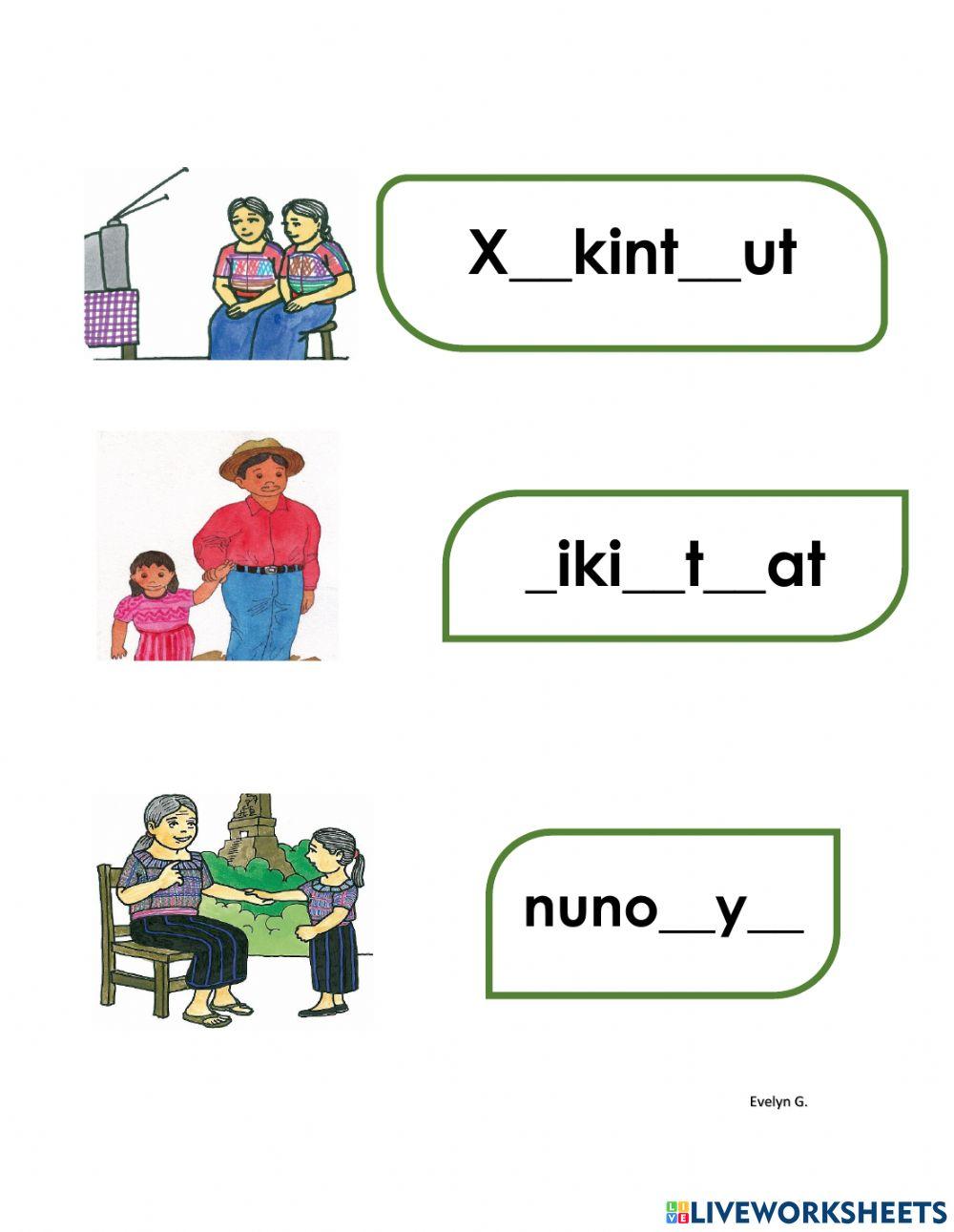 Wuchpachiil - mi familia