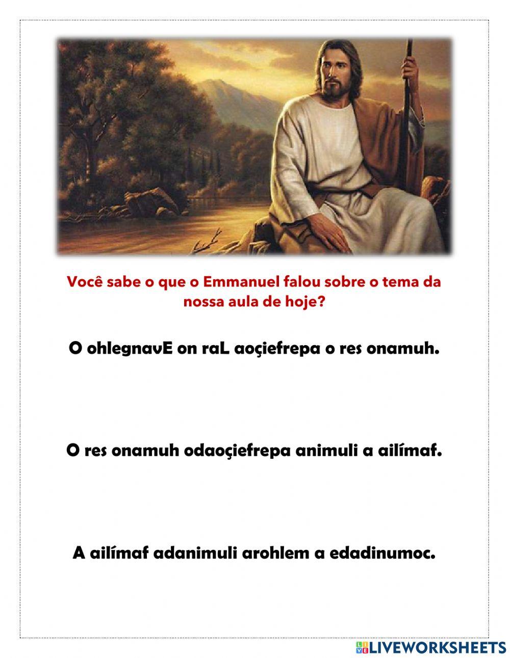 Desembaralhe as letras