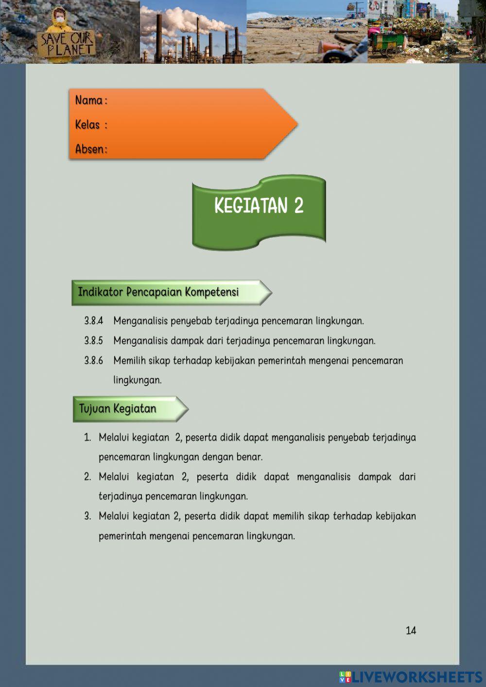 Kegiatan 2