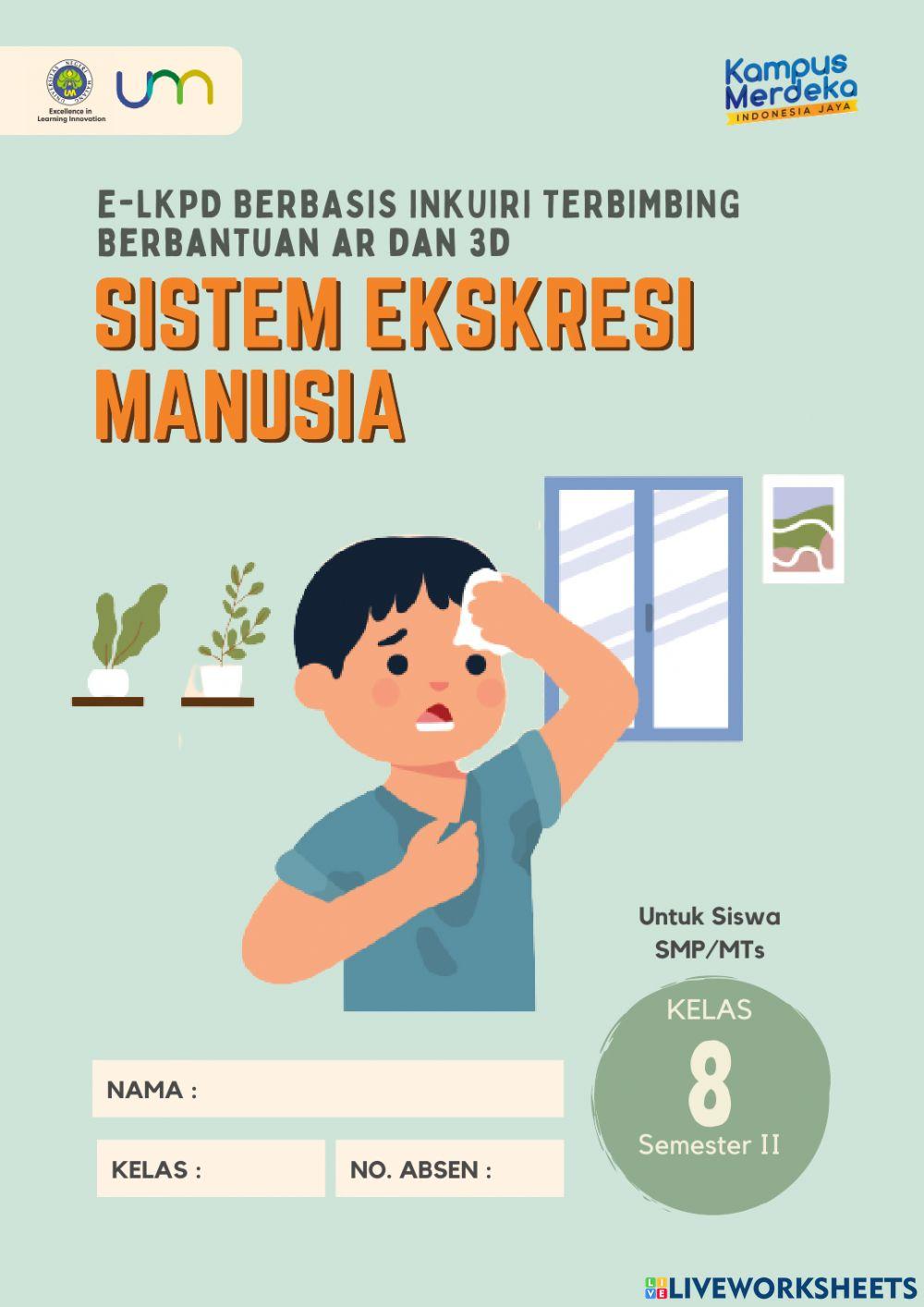 E-LKPD Sistem Ekskresi Manusia