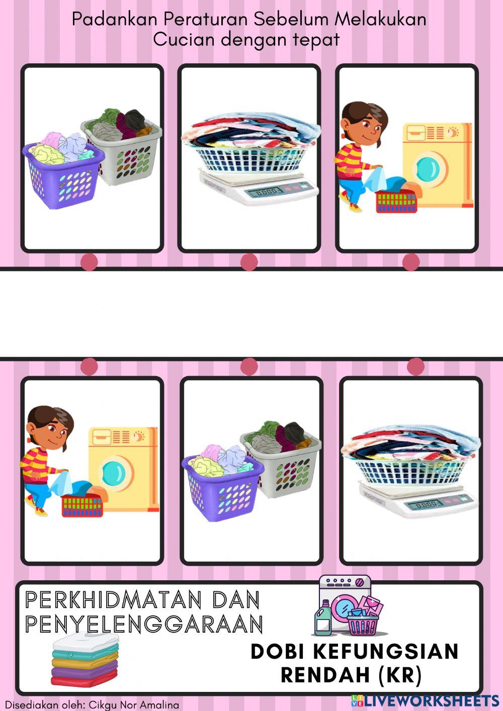 Peraturan Sebelum Melakukan Cucian