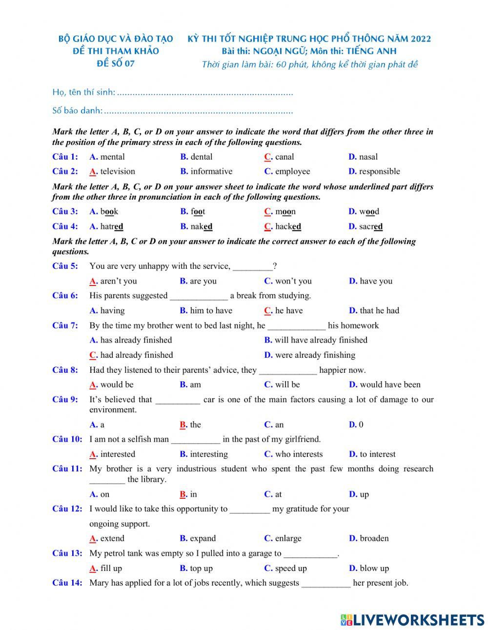MSE-2022-Đề thi thử số 07