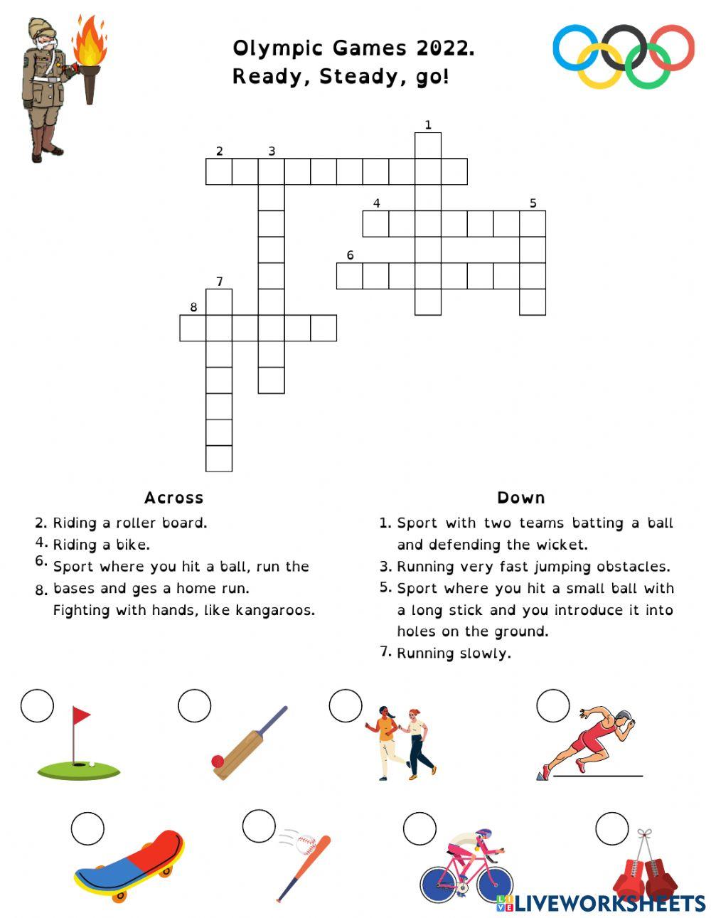 Crossword sports