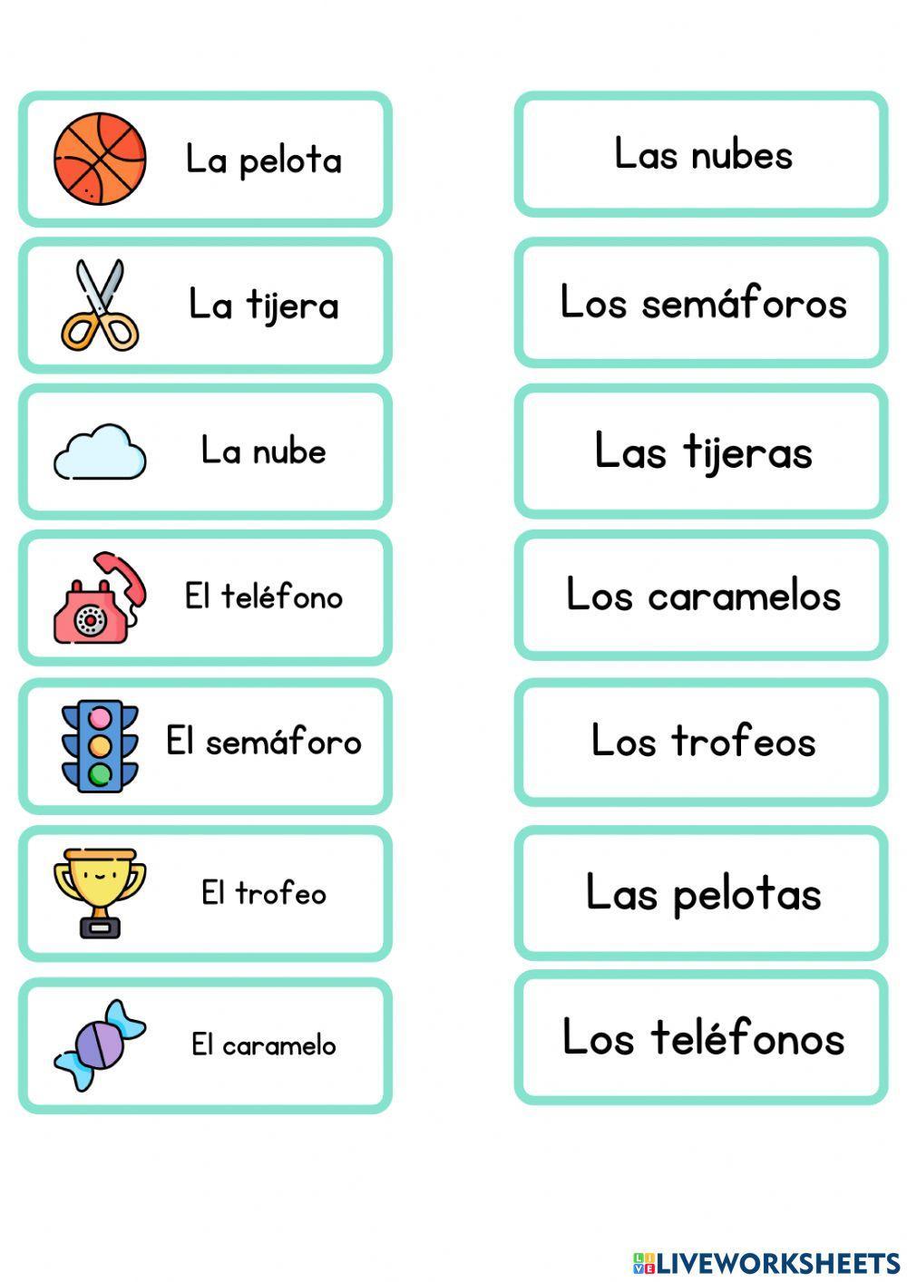 Singular y plural ii