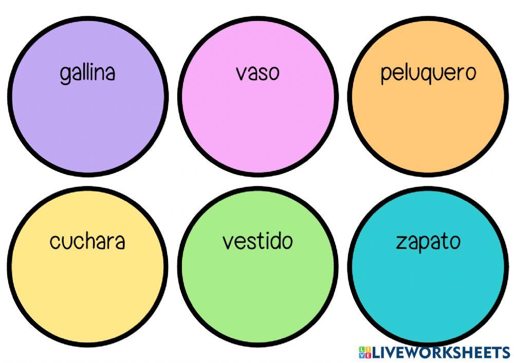 Singular y plural iii