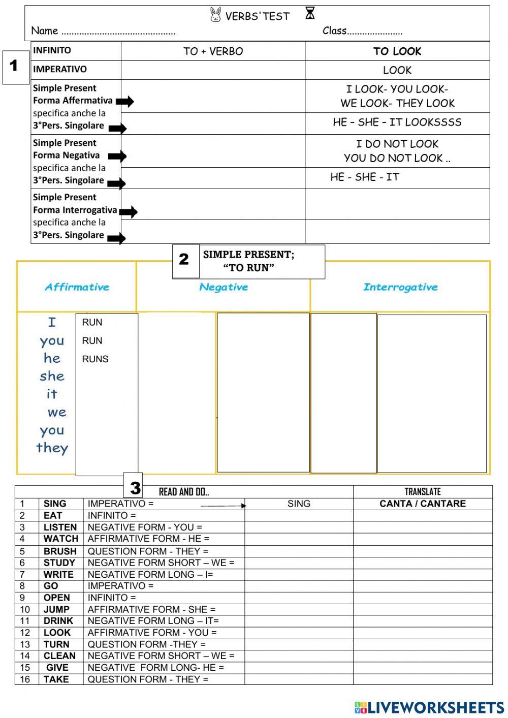 Do does Free Interactive Worksheets 1991779