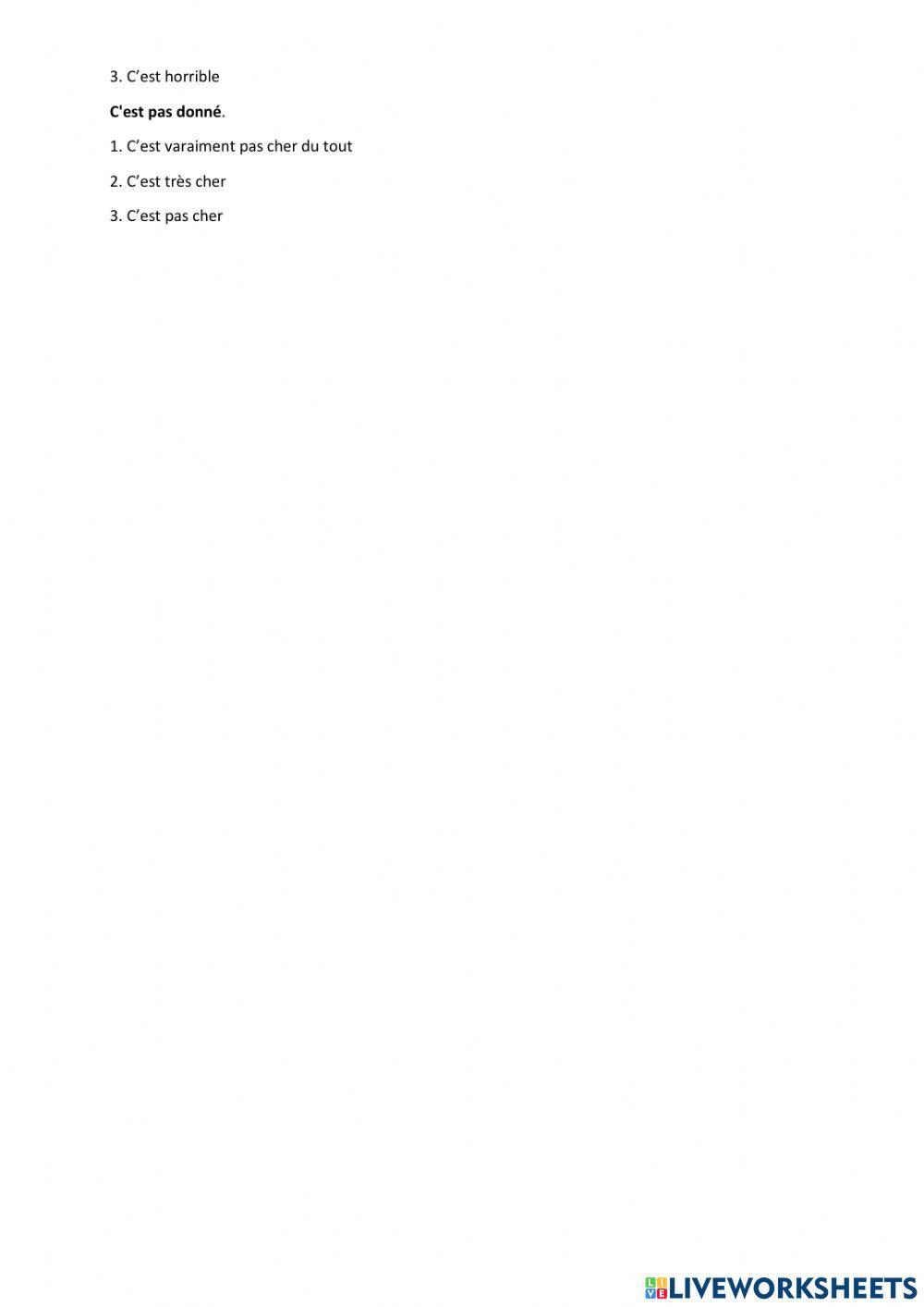 Acheter des vêtements et des chaussure