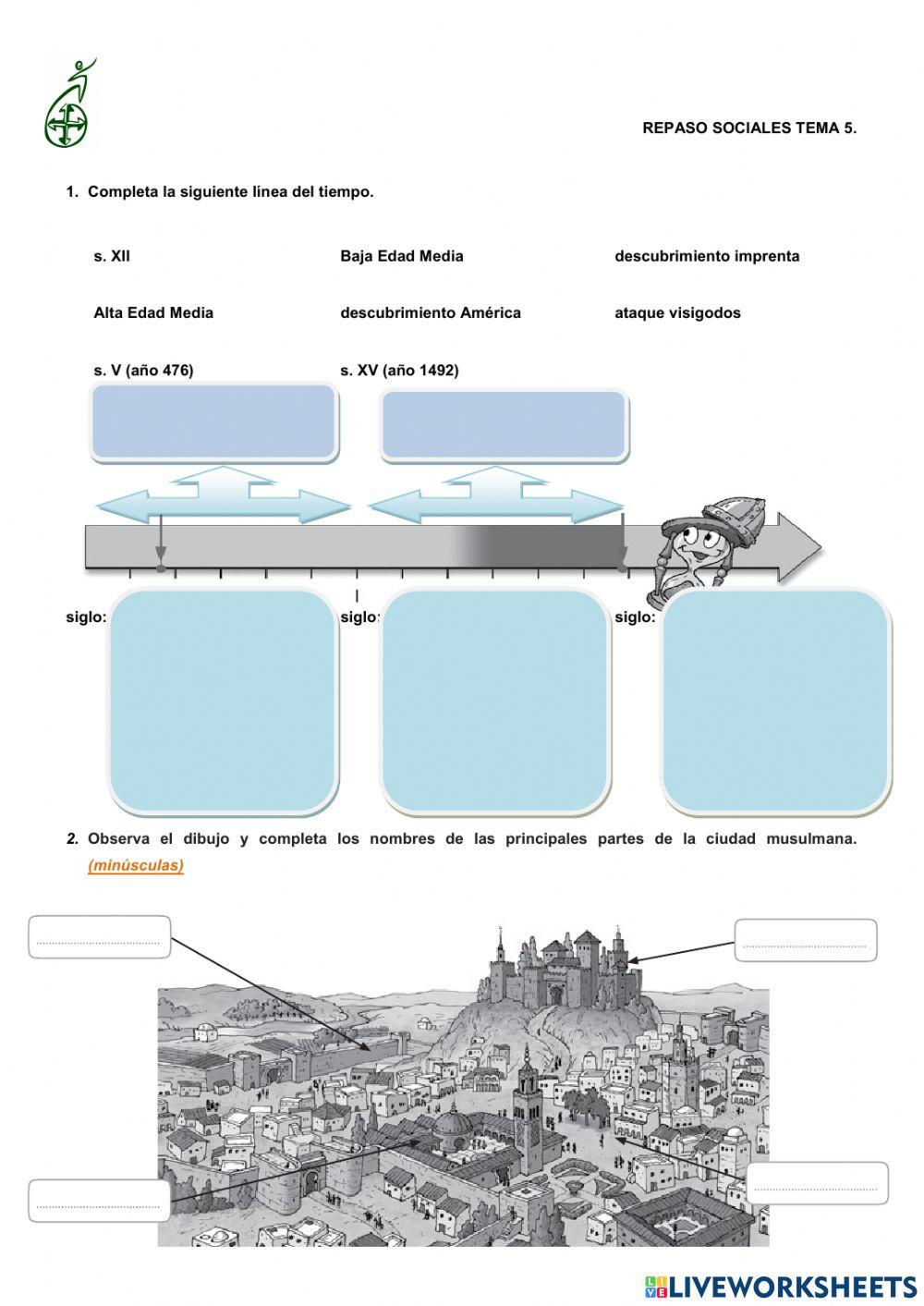 SOCIALES 5º Prim EDAD MEDIA