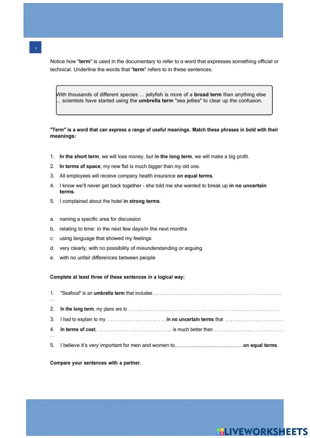 Jellyfish - listening b2 - c1