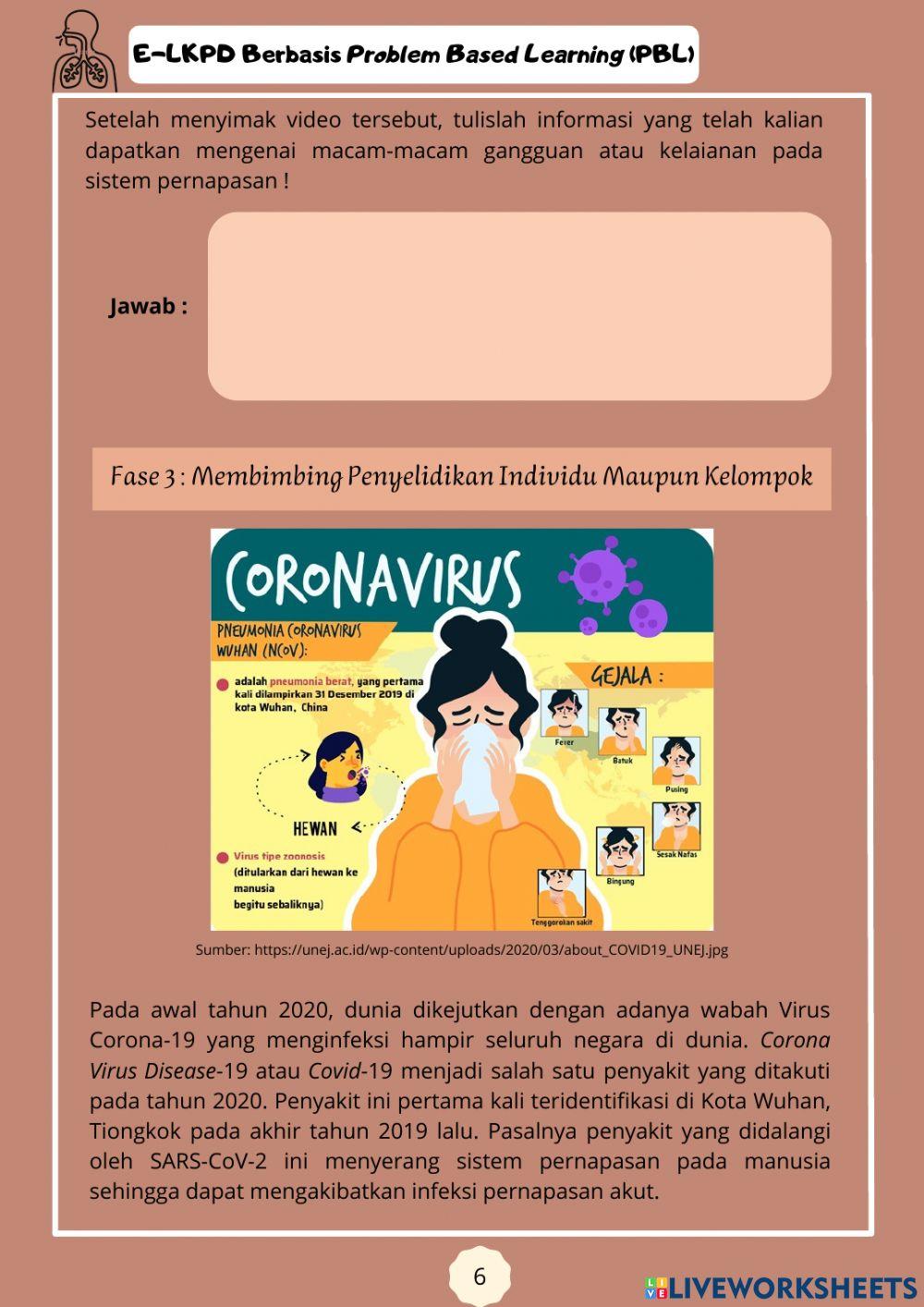 E-LKPD Sistem Pernapasan Bagian 3