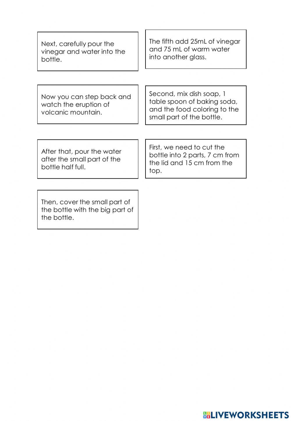 Performing Procedural Text