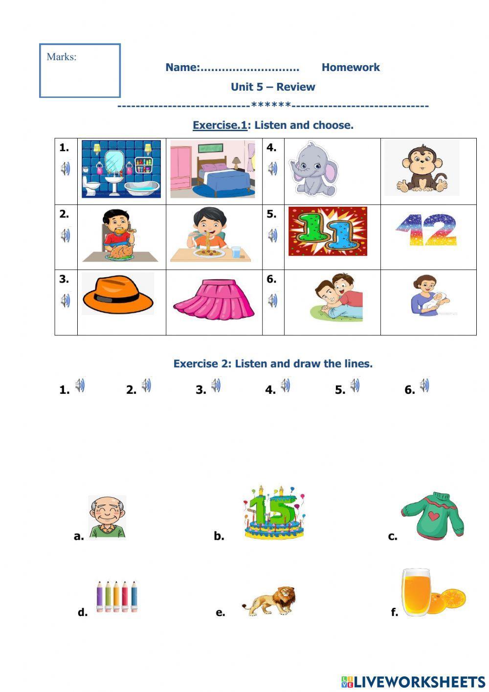 Unit 5 - Review - next move 2