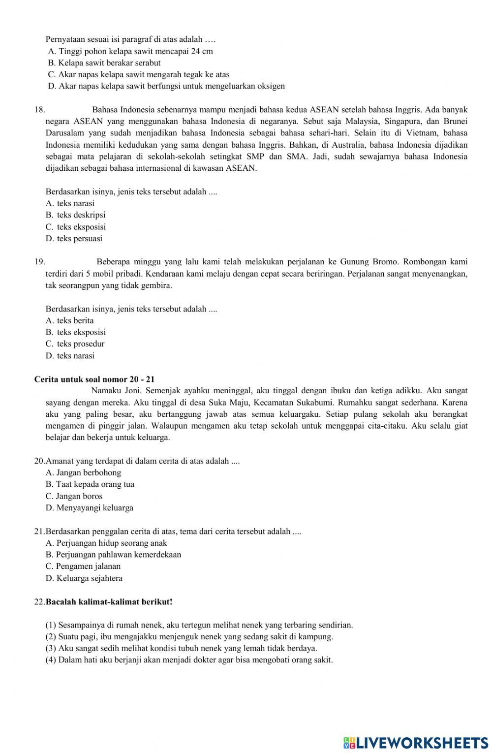 Try out bahasa indonesia