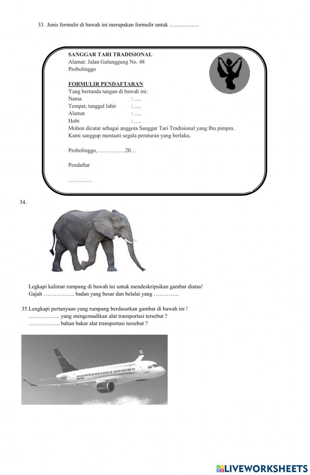 Try out bahasa indonesia