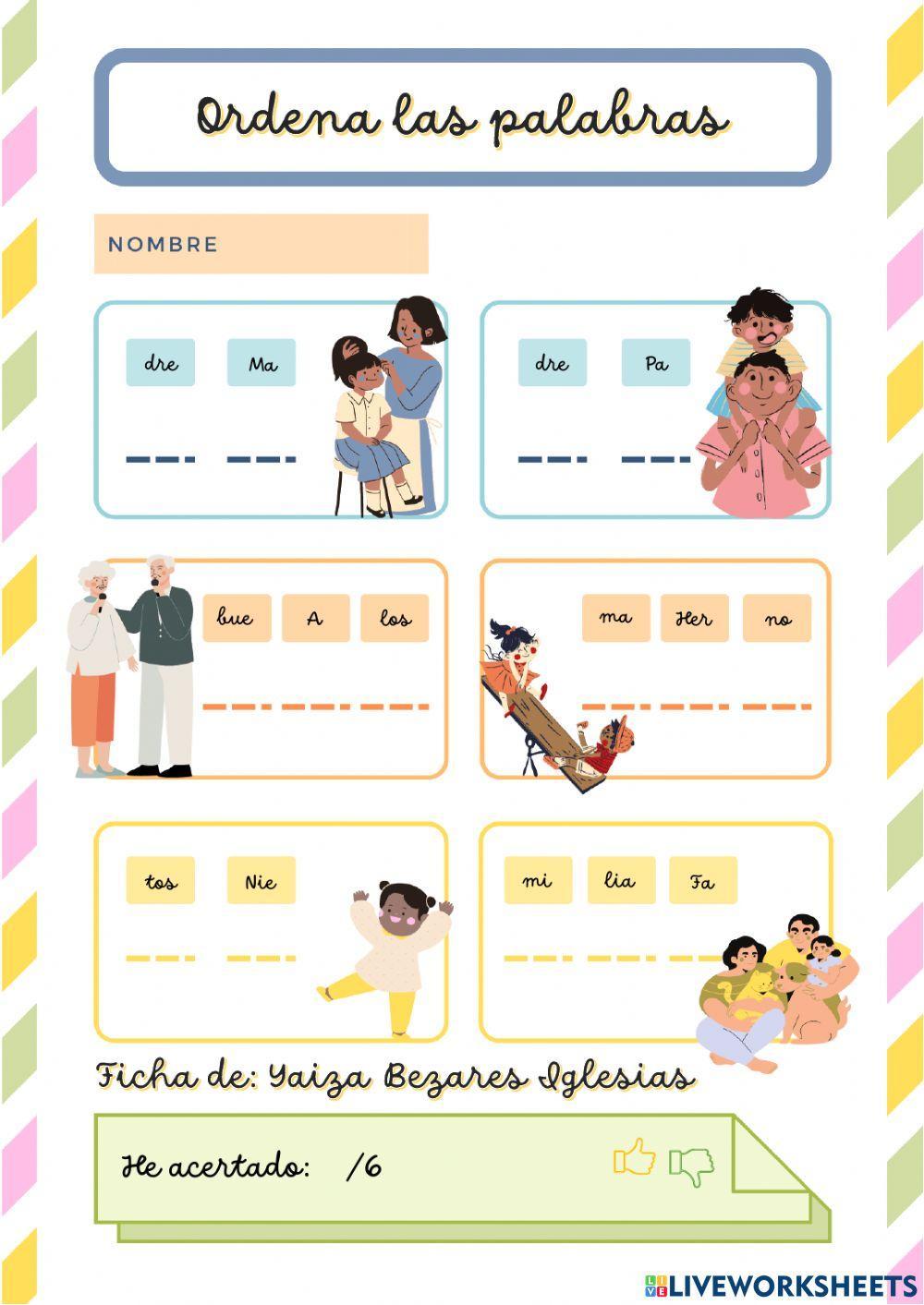 Ordena (Yaiza Bezares Iglesias)