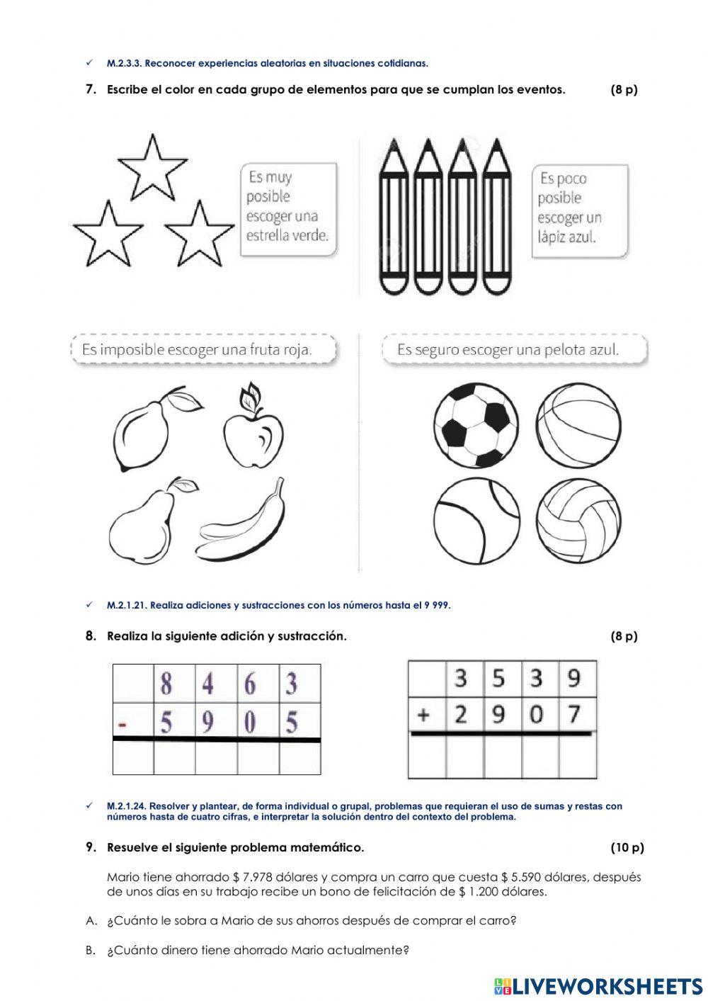 Evaluación Unidad 3