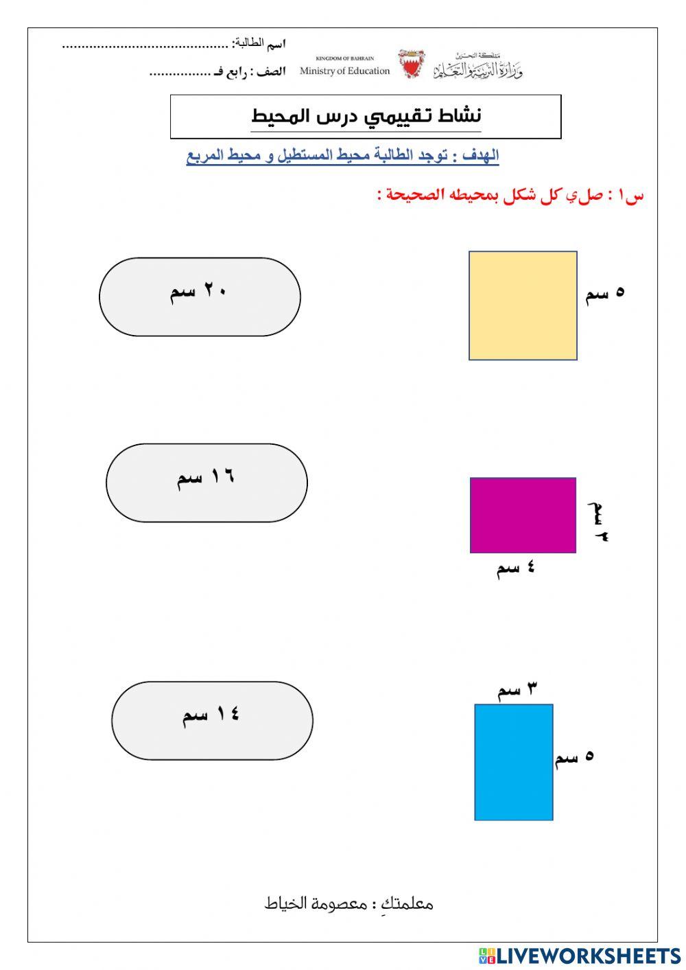 نشاط المحيط