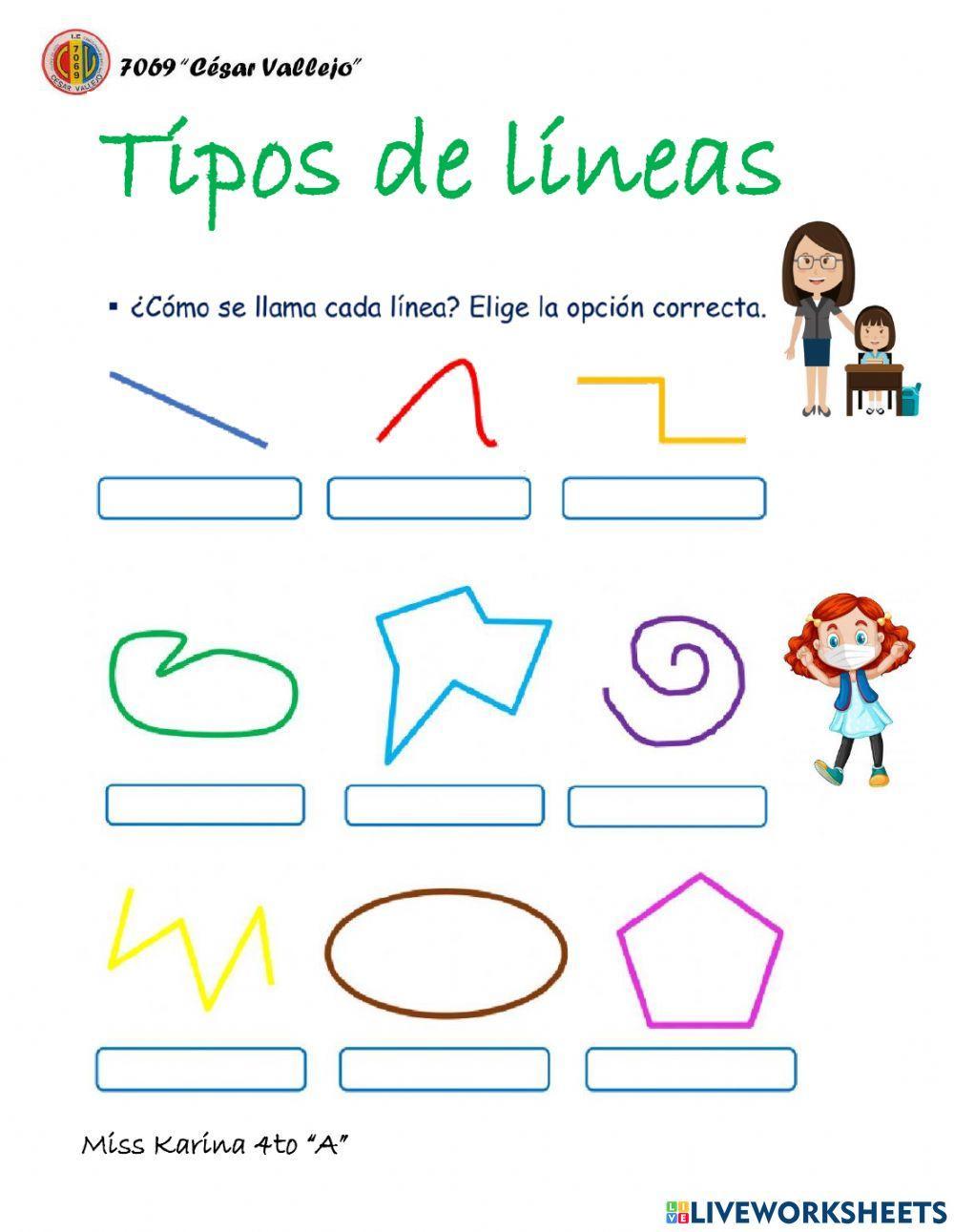 Tipos de Lìneas