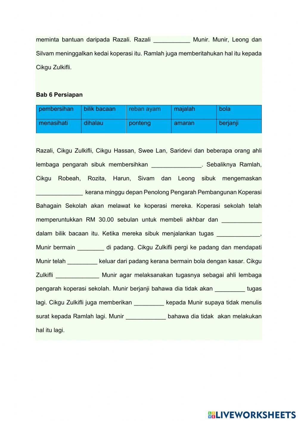 Bab 4-6 sejambak bakti