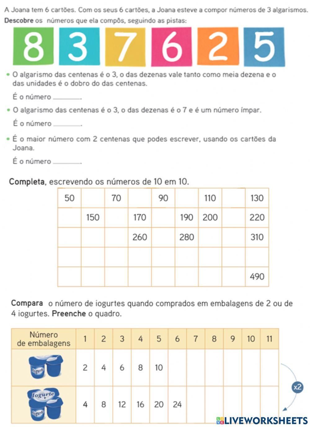 Revisões Matemática
