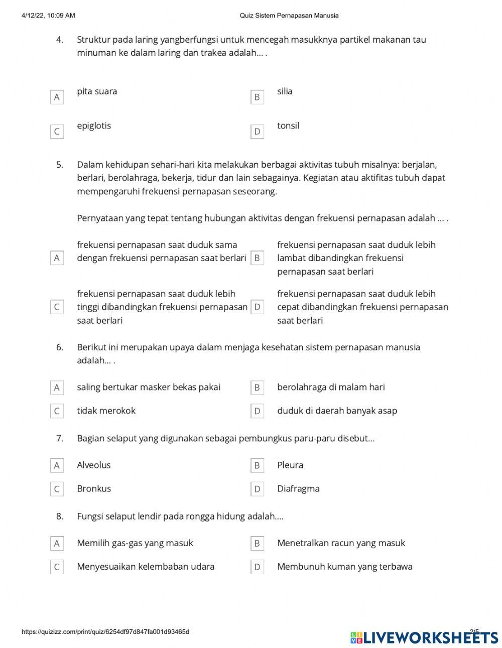 Try outs respirasi 2