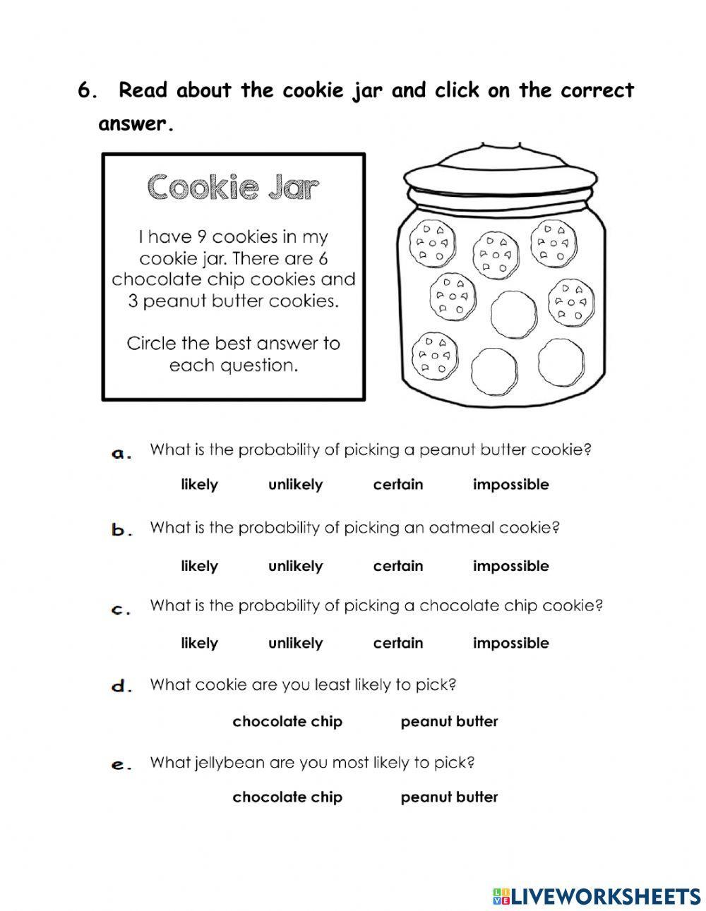 Fractions and Probability Test 
