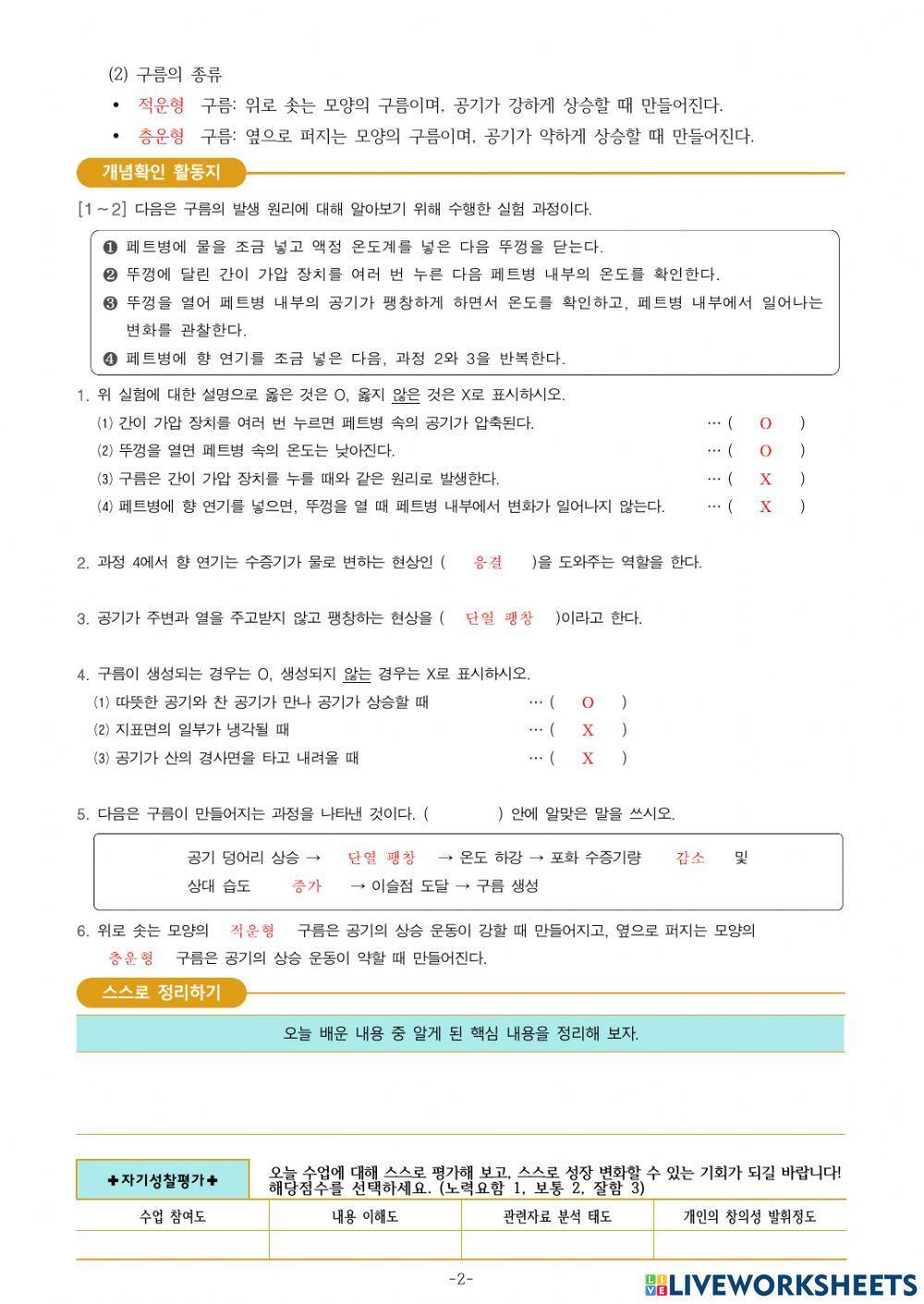 3-Ⅱ-2-3. 지표에 내리는 강수