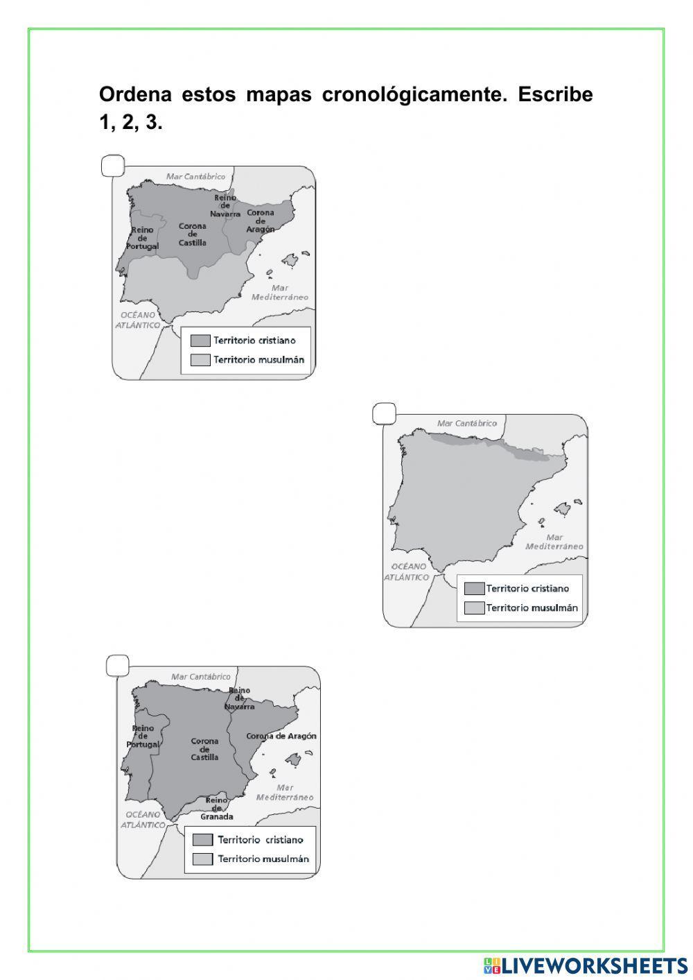 Edad media: formación de los reinos cristianos peninsulares