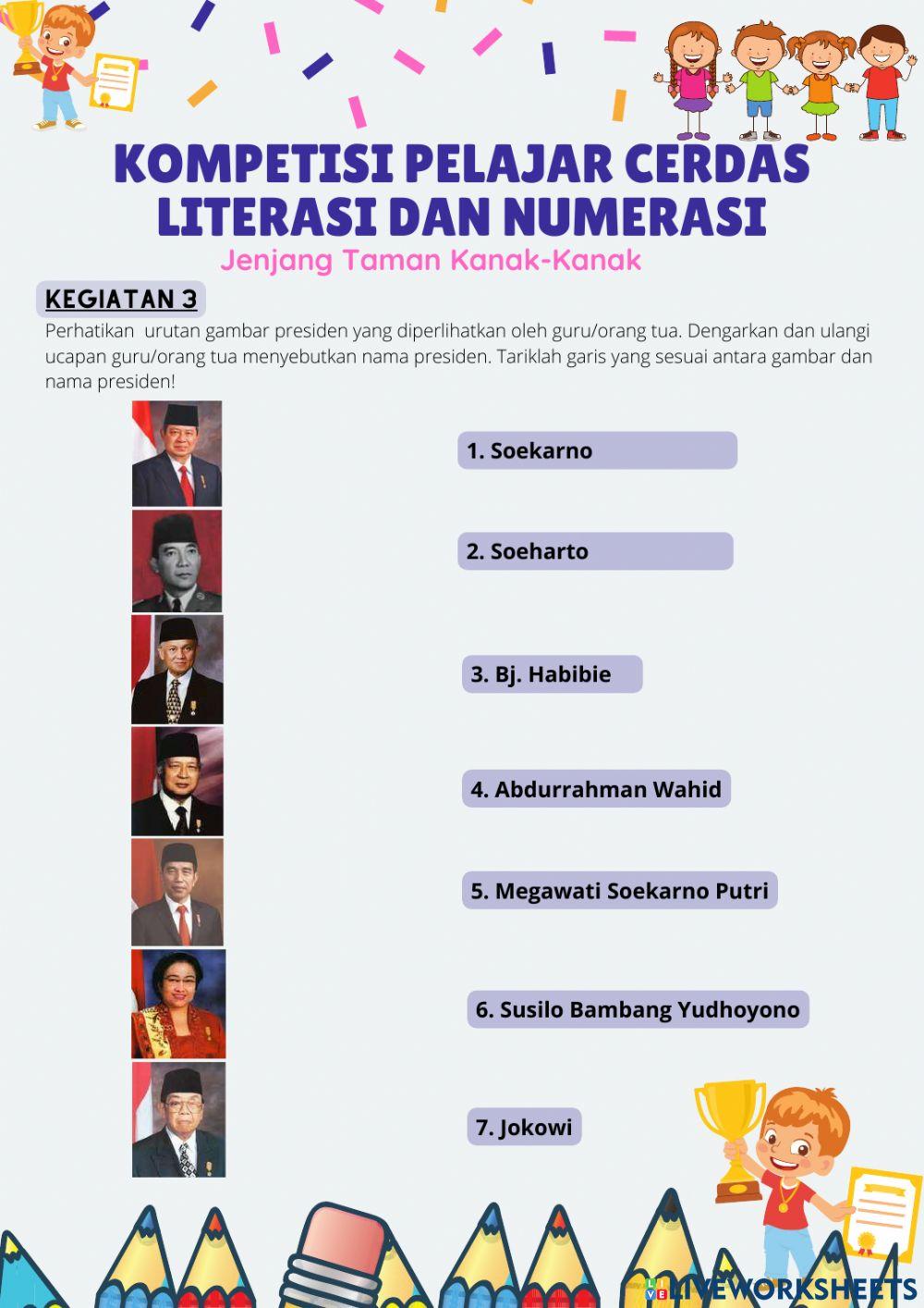 Kompetisi Pelajar Cerdas TK