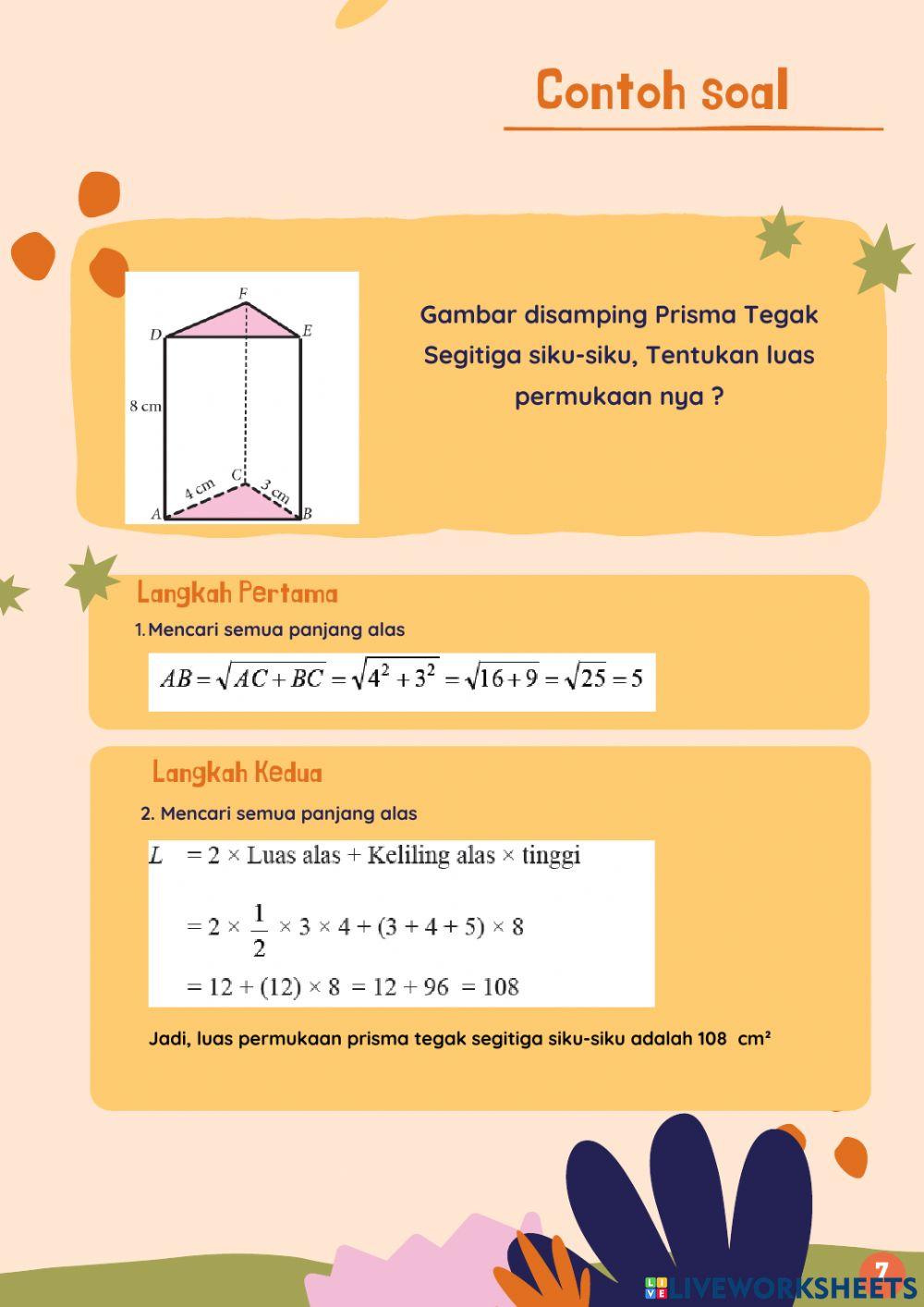 Bangun ruang sisi datar prisma