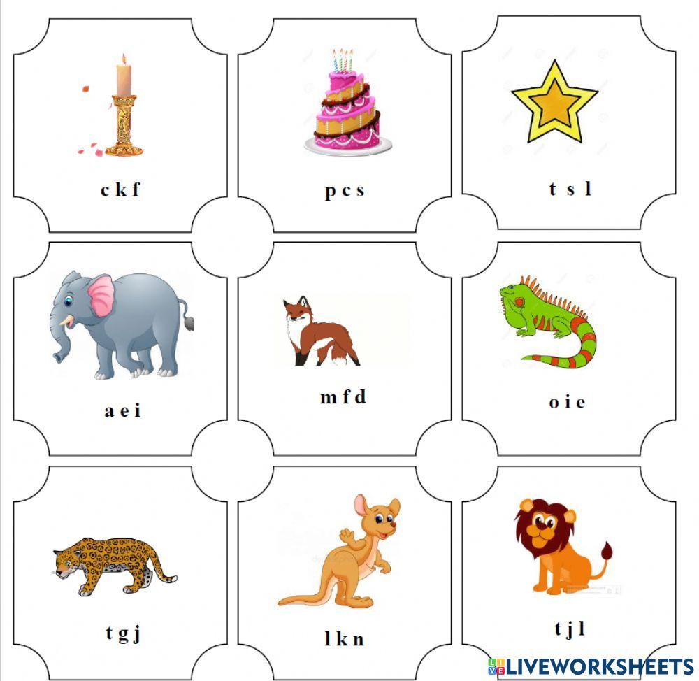 The beginning letters