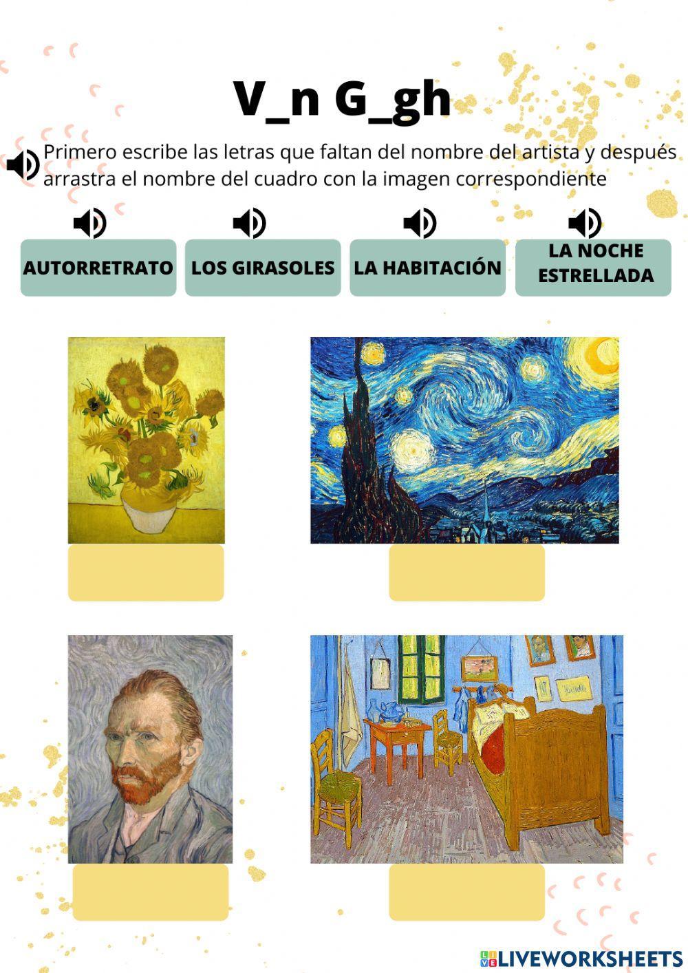 Ficha Van Gogh