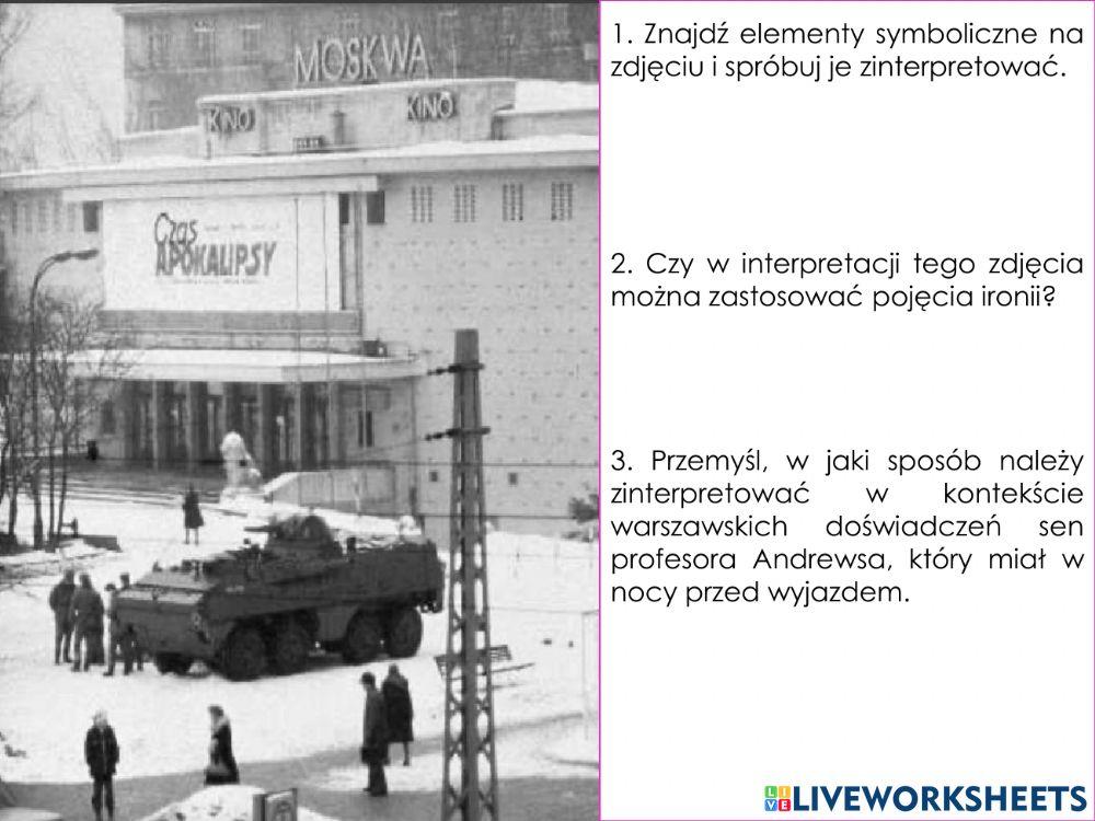 Olga Tokarczuk -Profesor Andrews w Warszawie-