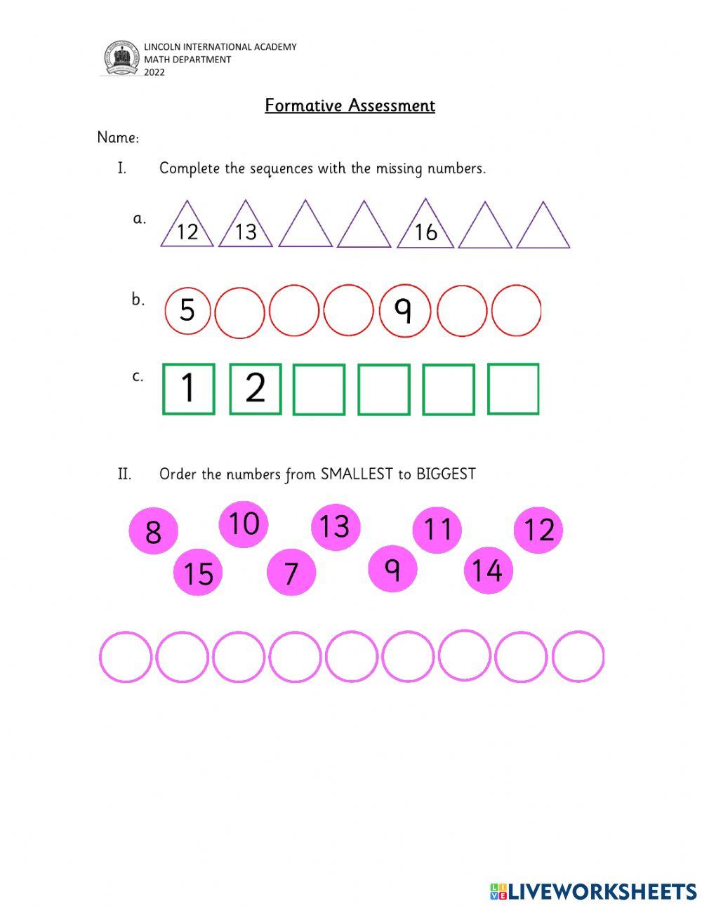 math-formative-assessment-worksheet-live-worksheets