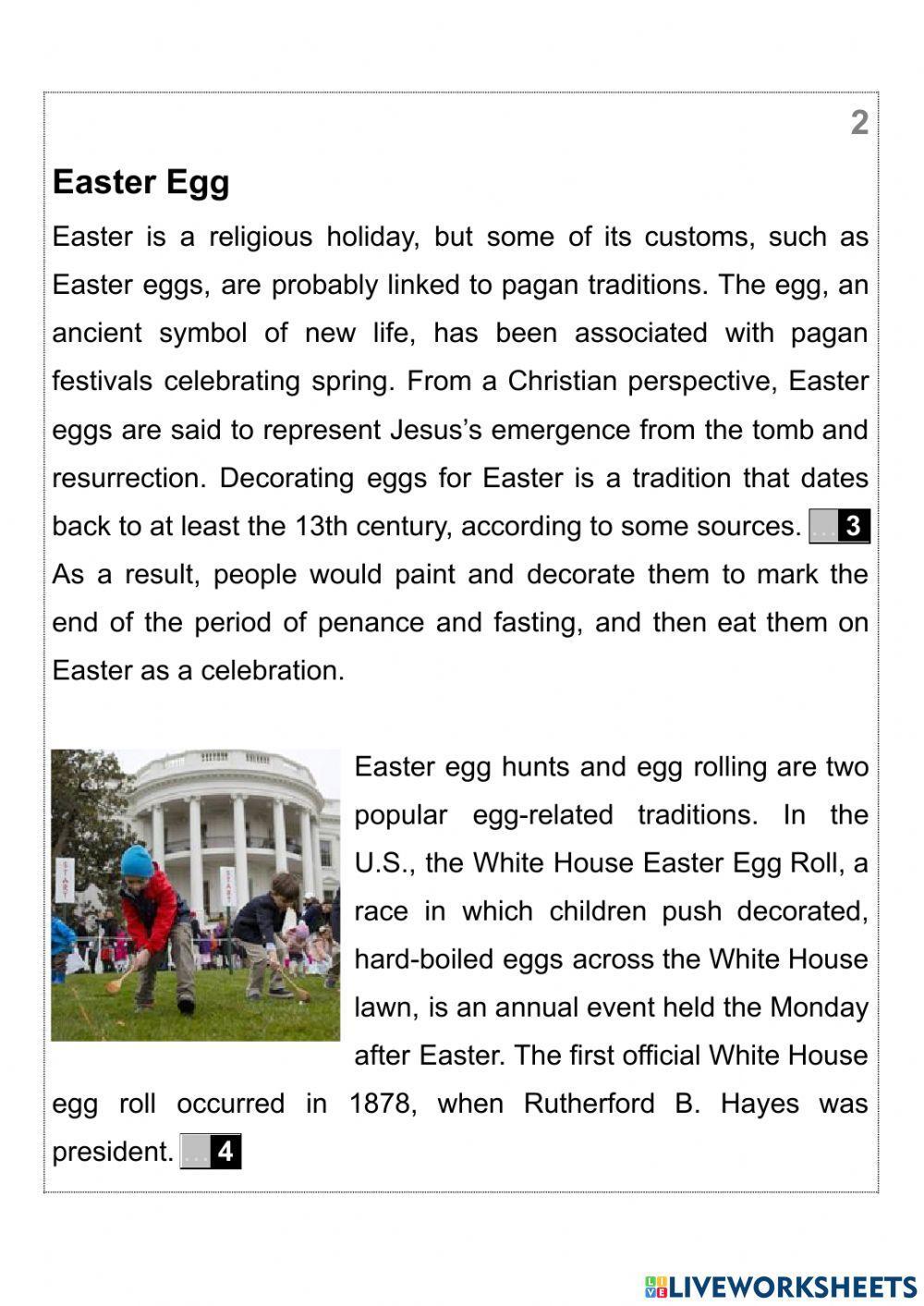 Easter Traditions - Upper