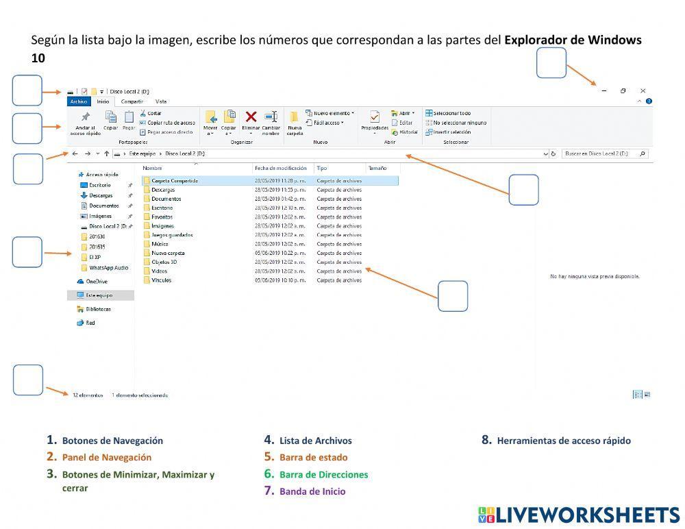 Explorador de Windows 10