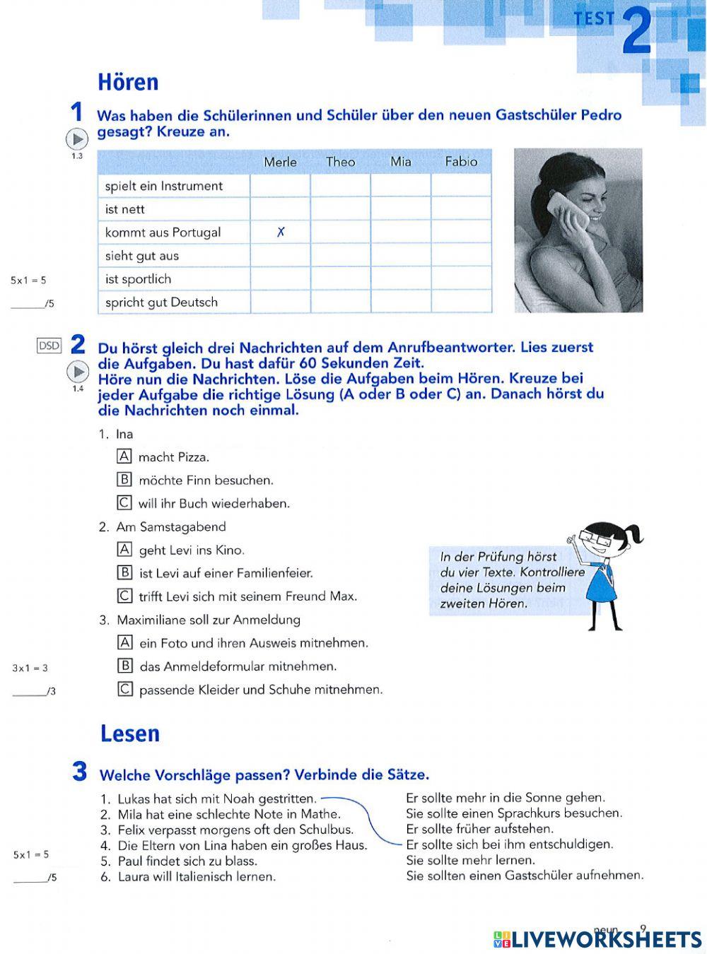 Test 2 B1 Logisch online exercise for | Live Worksheets