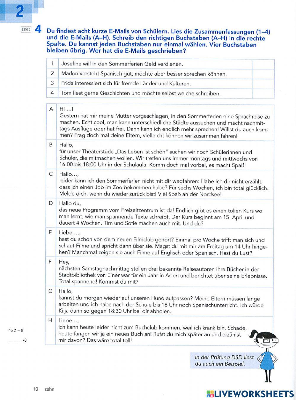 Test 2 B1 Logisch online exercise for | Live Worksheets