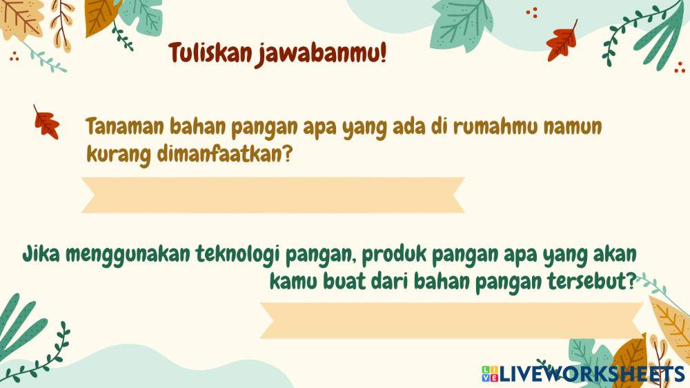 LKPD Teknologi Pangan